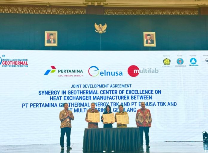 Sinergi Strategis PGE dan Elnusa di IIGCE 2024: Siap Akselerasi Pengembangan Panas Bumi